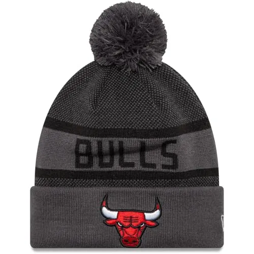 New Era Wintermütze Beanie - Chicago Bulls Charcoal - Sportfan Skullies & Beanies, stylische und warme Mütze für echte Chicago Bulls Fans, ideal für kalte Tage.