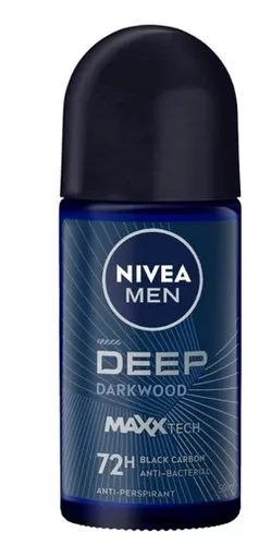 Nivea Men Deep Dark Wood Antyperspirant Roll-On 50 ml Beiersdorf