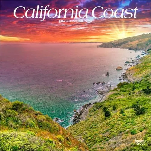 California Coast – Kalifornische Küste 2026 – 16-Monatskalender: Original BrownTrout-Kalender [Mehrsprachig] [Kalender] (Wall-Kalender)