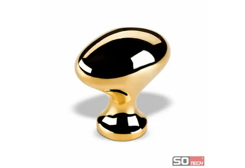 SO-TECH® Möbelknopf Space Messing, incl. Schrauben in gold von SO-TECH