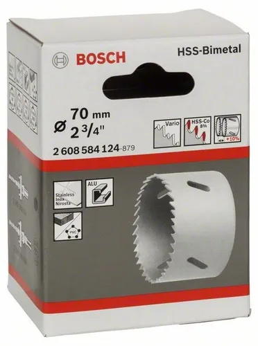 Bosch Lochsäge HSS-Bimetall für Standardadapter 70 mm, 2 3/4