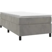 vidaXL Boxspringbett mit Matratze 90x190 cm von vidaXL