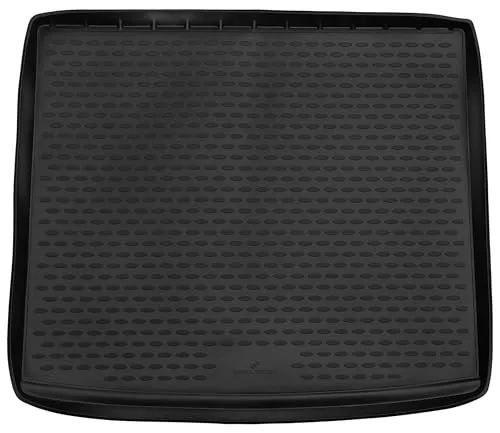 WALSER XTR Kofferraumwanne für Ford Grand C-Max 5 Sitze 2010-2019, 100% passgenaue Antirutschmatte Auto, Gummimatte Auto, Kofferraum Schutzmatte, Anti Rutsch Matte Gummi, Auto Gummimatten