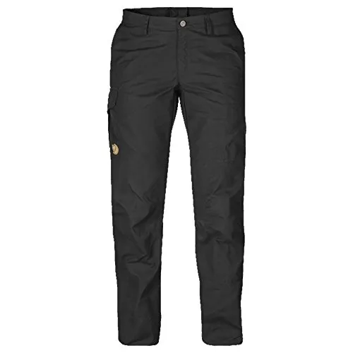 Fjällräven Karla Pro Trousers Dark Grey (42) - Wanderhose aus strapazierfähigem G-1000 Silent, wind- und wasserabweisend, ideal für Outdoor-Aktivitäten mit optimaler Passform und Bewegungsfreiheit.