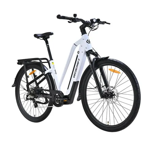 VECOCRAFT E-Bike Trekkingrad GAEA 13AH, 8 Gang Shimano, Heckmotor, 468 Wh