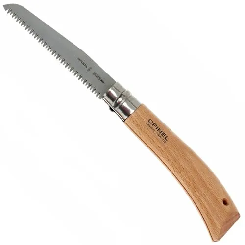 Opinel Baumsäge 12 cm - Sonstige, kompakte und hochwertige Baumsäge mit einer Sägeblattlänge von 12 cm – ideal für präzise Schnitte im Garten oder beim Camping.