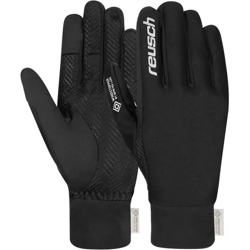 REUSCH Herren Handschuhe Reusch Karayel WINDSTOPPER TOUCH-TEC - Fitnesshandschuhe mit WINDSTOPPER-Technologie, die vor Wind schützt und dank TOUCH-TEC die Nutzung von Smartphones ermöglicht. Ideal für Winterabenteuer und garantiert warme, trockene Hände.