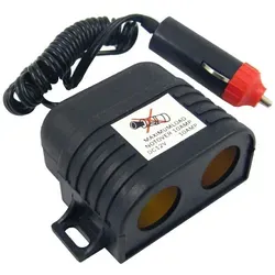 CARCOMMERCE Zigarettenanzünder-Verteiler Doppel Zigarettenanzünder 42300