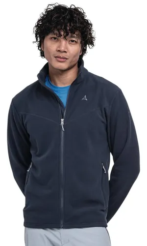 Schöffel Fleece Jk Style Qutang Men navy blazer (8820) 52 - Funktionsjacke für Herren, leicht und wärmend aus recyceltem Tecnopile-Material, ideal für Wanderungen mit hoher Bewegungsfreiheit und schnellem Feuchtigkeitstransport.