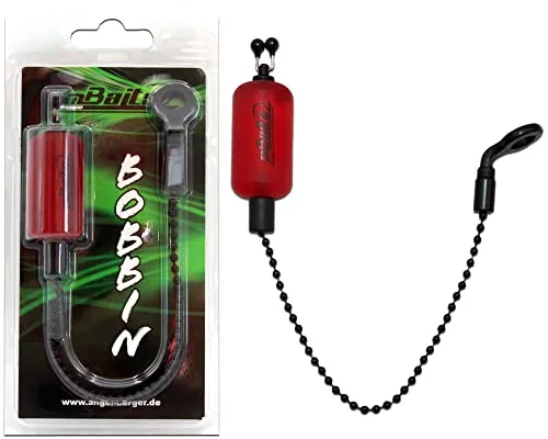 Angel-Berger Magic Baits Bobbin Bite Indicator Bissanzeiger Swinger Drop Hanger (Red)