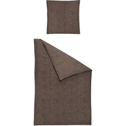 Irisette Biber-Bettwäsche - Bettwäsche aus 100% Baumwolle, kuschelig warm und pflegeleicht, ideal für kalte Nächte – Maße: 135x200cm + 80x80cm.