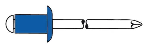 Gesipa Blindnieten 4 x 8 mm von GESIPA
