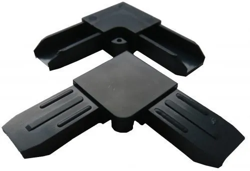 Eckverbinder aus Kunststoff in anthrazitgrau 6214_7016