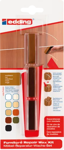 EDDING 8901-4602 - Möbel Wachs nussbaum