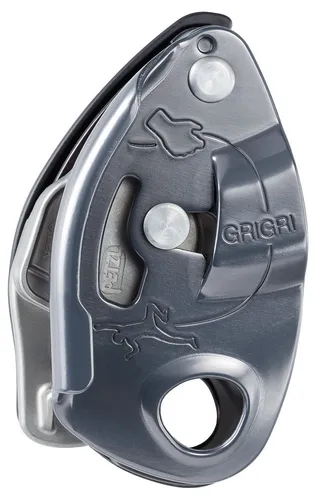Petzl Grigri Belayer - Unisex, Grau, Einheitsgröße - Kletterzubehör, sicherer und einfacher Sicherungsmechanismus für Kletterer, ideal für Anfänger und Profis.