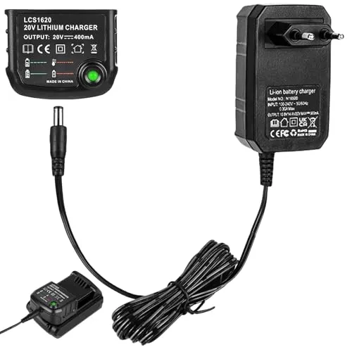 18V/20V Ladegerät Kompatibel mit Black & Decker: Ladegerät 18V/20V Lithium,Lithium-Ionen-Batterie BL2018 BL2018-XJ LBXR20-OPE LBXR20 LB20 LBX20 LBX4020 LB2X4020 LBXR2020-OPE BL1514 LBXR16