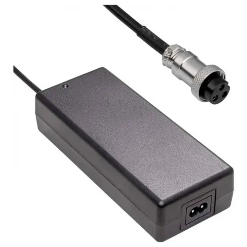 Akyga AK-EV-23 E-Scooter-Akku Ladegerät - Professionelles Ladegerät für Elektrofahrräder mit 84 V und 2 A. Ideal für schnelles Laden von Lithium-Ionen-Akkus, sicher und kompakt für unterwegs.