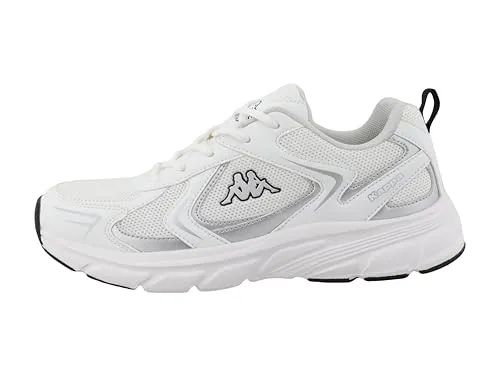 KAPPA Talisha Sneaker, Gr. 42, weiß - Sportliche Sneaker von Kappa mit runder Spitze und regulierbarer Schnürung. Pflegeleichtes Obermaterial und leicht profilierte Sohle für besseren Halt. Ideal für stylische Looks im Alltag.