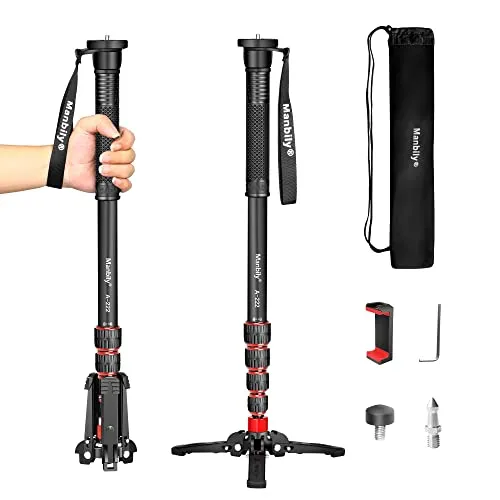 Manbily A-222 Einbeinstativ aus Aluminium