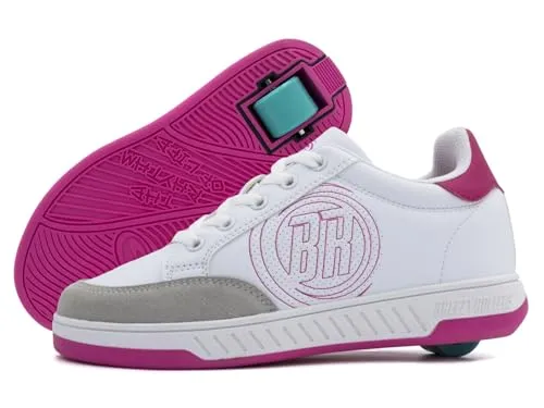 BREEZY ROLLERS Schuhe mit Rollen für Kinder – Innovative Rollschuh-Sneaker - Entdecke die Breezy Rollers: Bequeme Sneaker, die in Sekunden zu Rollschuhen werden. Mit patentiertem Klick-System für schnelles Wechseln. Ideal für aktives Spielen und schnelle Wege. Stylisch und praktisch für Kinder ab 5 Jahren.