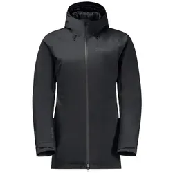 Jack Wolfskin Damen STIRNBERG INS JKT W - Stylische Steppjacke in Schwarz, Größe L - Funktionsjacken mit leichter taillierter Silhouette, ideal für Outdoor-Aktivitäten und hohe Qualität für besten Tragekomfort.
