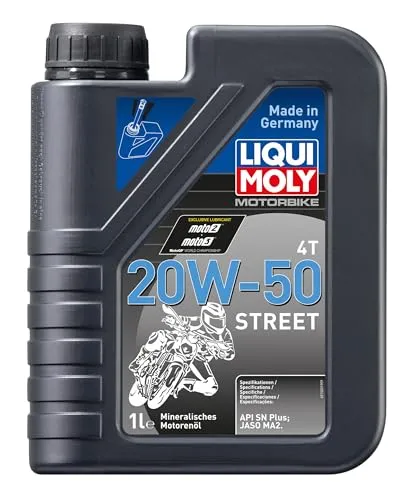 Liqui Moly Motoröl Motorbike 4T 20W-50 Street 1500