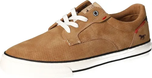 MUSTANG Low Sneaker braun 42 EU - Stylische Sneaker in Braun, Größe 42, aus robustem Textil und Synthetik, ideal für lässige Outfits und den täglichen Komfort.