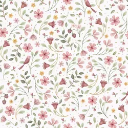 LITTLE DUTCH Fototapete Fairy Wonders - Fototapete für Kinderzimmer, mit fotorealistischen Bildern, formstabil und leicht nass zu entfernen – ideal für eine zauberhafte Wandgestaltung.