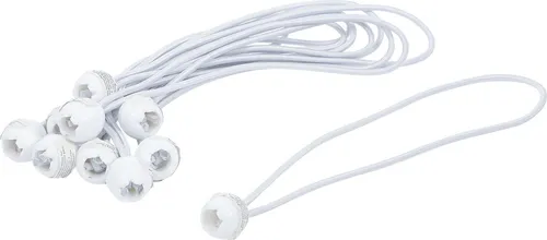 BGS Do It Yourself Spanngummi-Satz | mit Kugel | 27 cm | 10-tlg.