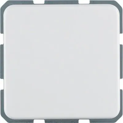 Berker 471509 Steckdose SCHUKO mit Klappdeckel, wg Unterputz IP44, polarweiß glänzend