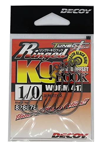 Decoy Worm 417 Ringhaken KG Größe 1/0 (8878)