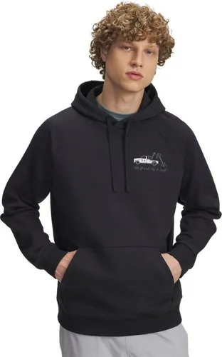 Under Armour Hoodie Rival Fleece Hbr Logo Hd 6003955 - Herren Kapuzenpullover - Bequemer Herren Hoodie aus Baumwollmischung mit rundem Ausschnitt und langem Arm, ideal für den Alltag. Maschinenwaschbar und in Größe L erhältlich.