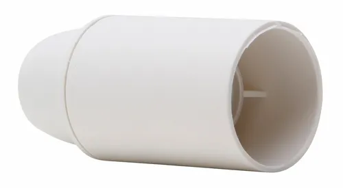 Isolierstoff Fassung E 14 glatter Mantel