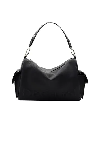Desigual Tasche Half Logo HABANA, Schwarz, Einheitsgröße