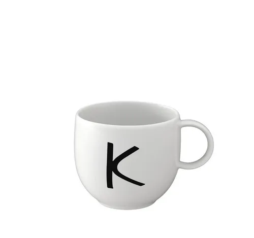 like. by Villeroy & Boch Tasse Letters Henkelbecher, Porzellan