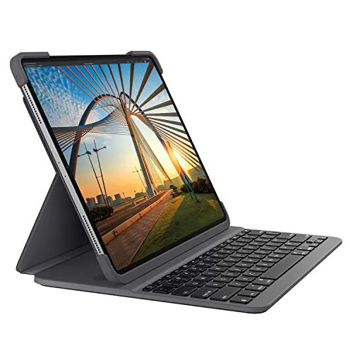 Logitech Slim Folio Pro Tablet-Tastatur für iPad Pro 11 Zoll QWERTY tastatur