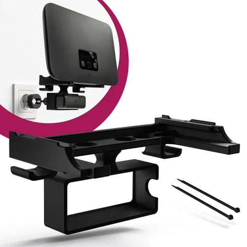 Steckdosenhaltterung passend für Speedport Smart 4/4 Plus/4R ohne Bohren