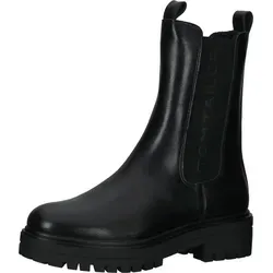 Tom Tailor Chelsea Boot Schwarz - Wanderschuhe mit elegantem Chelsea-Design, ausgestattet mit einem praktischen Reißverschluss und warmem Futter für hohen Tragekomfort und vielseitige Kombinationsmöglichkeiten.