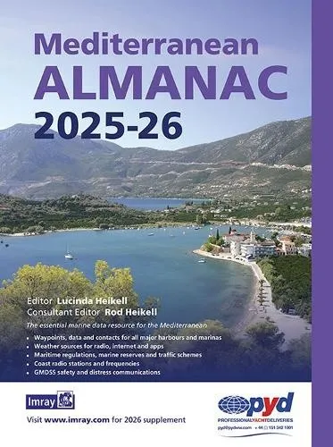Produktbild Mediterranean Almanac 2025/26 by Rod and Lucinda Heikell [Paperback]