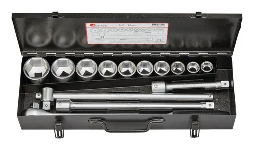 Fortis Steckschlüssel-Garnitur 3/4