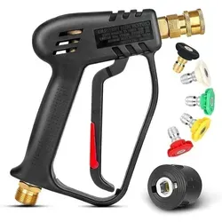 Hochdruckreinigerpistole 4000 Psi mit 5 Sprühdüsen