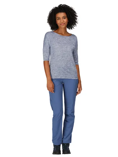 Regatta Xert Stretch Damen Outdoorhose - Wanderhose in Kurzgröße, dauerhaft wasserabweisend und aus 4-Wege-Stretch-Material für optimale Bewegungsfreiheit und Komfort beim Wandern.