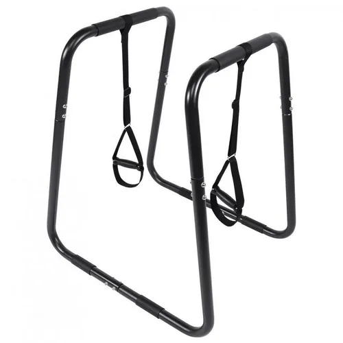 GORILLA SPORTS Liegestützgriffe Dip Barren - Verstellbare Griffe, 150kg Belastbar - Liegestützgriffe für effektives Training, belastbar bis 150kg. Hochwertiger Stahl, flexible Griffverstellung für optimale Muskelansprache im Home Gym.