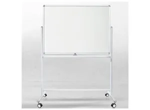 Master of Boards Wandtafel Whiteboard Stanford - Mobil & drehbar - Mobiles Whiteboard „Stanford“ in 5 Größen, ideal für Präsentationen und Meetings. Mit kratzfesten, magnetischen Oberflächen und 360° Drehfunktion für flexible Nutzung.