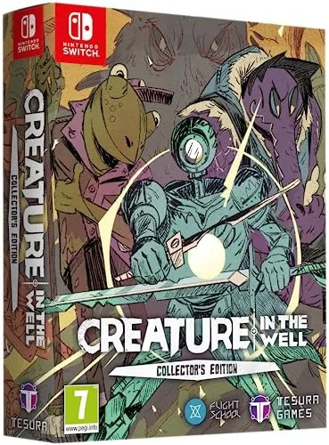 Creature in the Well - Collector's Edition für Nintendo Switch - Collector's Edition mit Speicherkarte, herausgegeben von Tesura Games, für ein einzigartiges Spielerlebnis auf der Nintendo Switch.