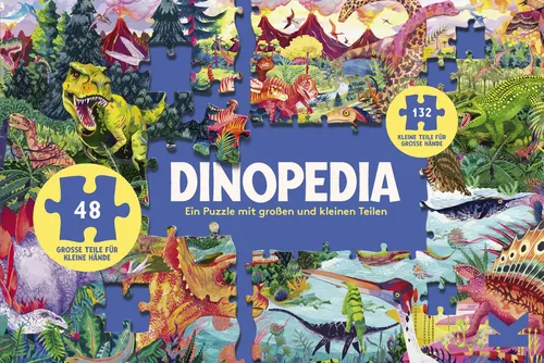 Dinopedia von Good Wives and Warriors - Gesellschaftsspiel über Dinosaurier, fördert Allgemeinwissen und macht Lernen spielerisch für die ganze Familie.