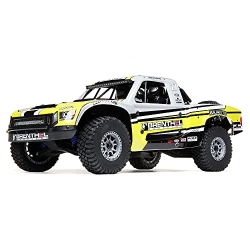 LOSI 1/6 Super Baja Rey Brenthel 8S 4X4 RTR Brushless Desert Truck, Yellow