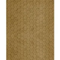 WALLFACE 22711 COMB VELVET Wandverkleidung - Paneele in Honigwaben Optik, samtig weich und selbstklebend, ideal für kreative Wohnraumgestaltungen.