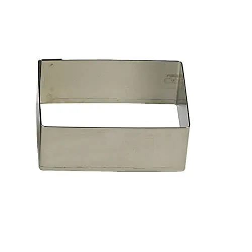 GOBEL 867560 Nonnette Rechteckige Form Edelstahl