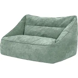 icon Sitzsack Sofa Chenille Cecilia, Salbeigrün in grün von Icon